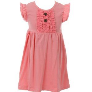 Little Girl Kids Toddler Short Sleeve Party Easter Summer Flower Girl Dress
